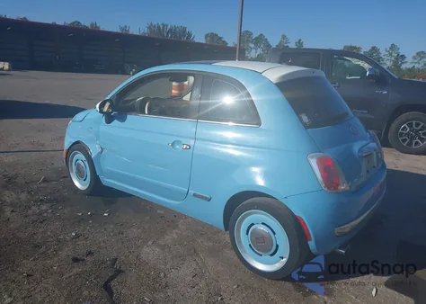 2015 Fiat 500 1957 Edition from USA, damaged, VIN 3C3CFFCR8FT562365